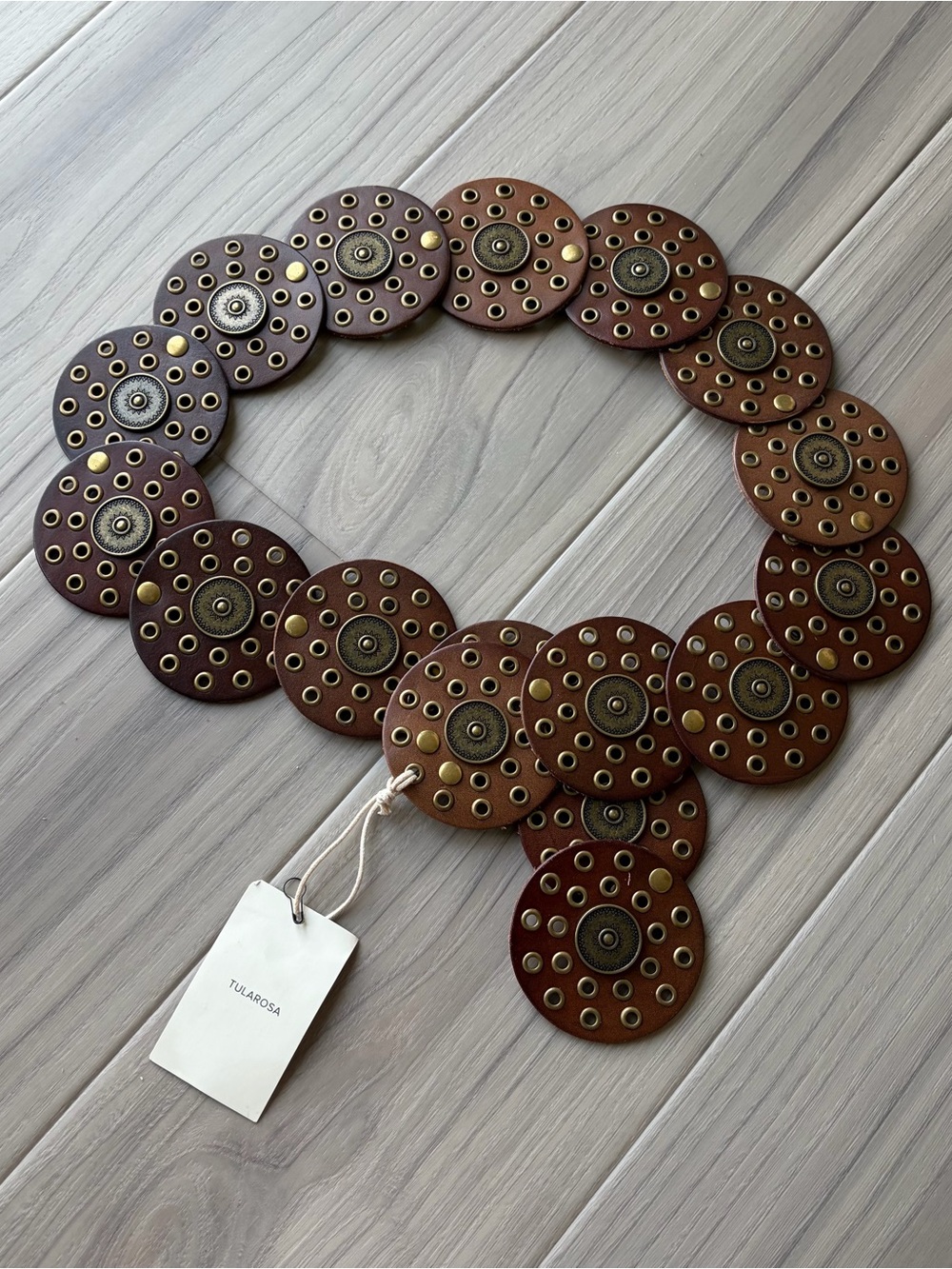 TULAROSA Rhapsody Studded Disc Belt